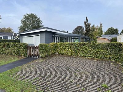 Chalet mit Wintergarten Photovoltaik de Veerstal Lathum Rhederlaag Ferienhaus