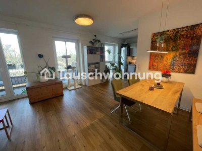 Tauschwohnung: Helle, moderne Drei-Zimmer-Neubauwohnung