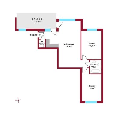 Neubau/Erstbezug I Außenflächen: Terrassen, Balkone &amp; Dachterrassen I Schlüsselfertig I Luftwärmepumpe inkl. Kühlung I