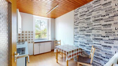 WG-Geeignet: Möblierte 2-Zimmer Wohnung im EG in Karlsruhe-Durlach