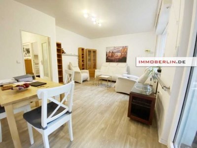 IMMOBERLIN.DE - Feine Ruhelage! Helle Wohnung mit Loggia beim Botanischen Garten Dahlem