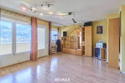 Familien(t)raum mit Bergblick – 4-Zimmer-Dachgeschoßwohnung in sonniger Ruhelage