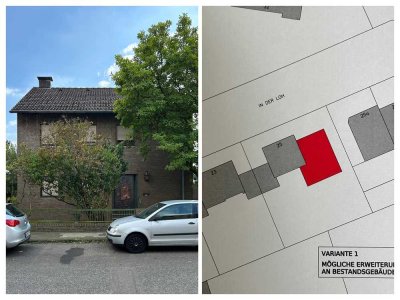 Freistehendes EFH auf 775 qm2 Grundstück | Mehrere Gestaltungsoptionen in Meerbusch-Lank