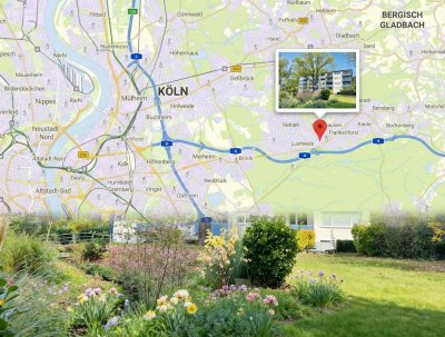 Moderne Grüne Oase: 3-Zi-Wohnung für Erstbezug nach hochwertiger Badsanierung , frisch renoviert.