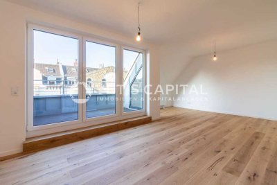 NEUBAU PENTHOUSE IN ALTSTADT NORD MIT DACHTERRASSE + EINBAUKÜCHE & TAGESLICHTBAD � +PROVISIONSFREI+