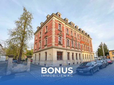 Charmante Denkmal-Maisonette | 2,5 Zimmer | sehr gepflegt | vermietet ca. 8,6 €/m²