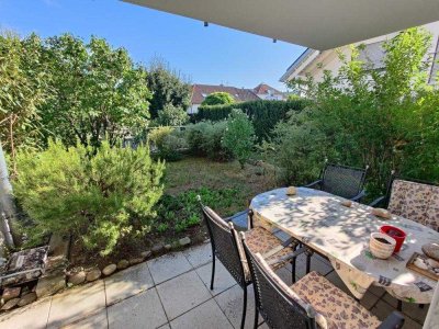 Winterbach, schicke 2-Zimmer-EG Wohnung mit Süd-West-Terrasse