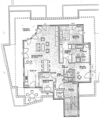 Luxuriöse Penthouse mit großer Dachterrasse und Domblick in Speyer