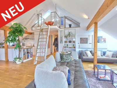STARNBERG-PERCHA: ELEGANTES DACHGESCHOSS IN SEENÄHE!