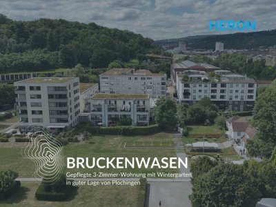 BRUCKENWASEN - Gepflegte 3-Zimmer-Wohnung mit Wintergarten in guter Lage von Plochingen