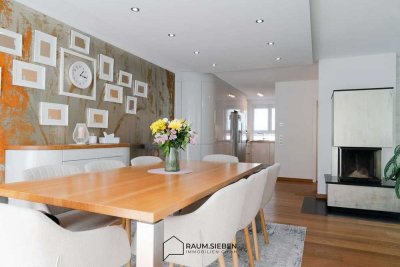 Modernes und hochwertiges Eigenheim * EBK * Kamin * Klima * Garage * Südgarten in Lahr * 190 m² WFL