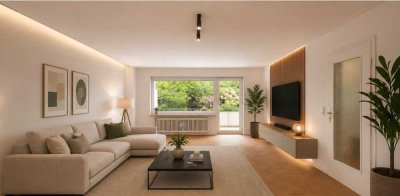 Helle 3-Zimmer-Wohnung mit Balkon, Einbauküche & traumhafter Aussicht in Baden-Baden Ebersteinburg