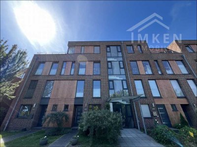 Individuelle Penthousewohnung mit Dachterrasse am Klein Flottbeker Bahnhof