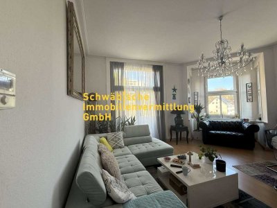 4-Zi.-Whg., 3. OG, Altbau, 2 x Balkon, verglaste Veranda, TOLLER ZUSTAND, kein Denkmalschutz, ATP 8