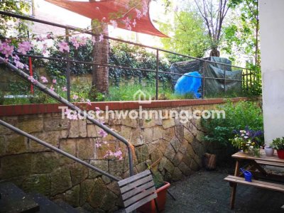 Tauschwohnung: Traumhafte 3 Raum Wohnung im Hinterhaus mit eigenem Garten!