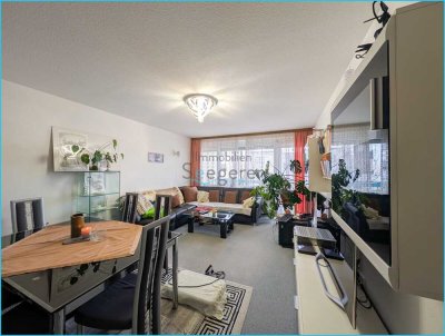 Immobilien Seegerer: 2-Zi. Wohnung mit großem Balkon und Tiefgarage in Bodolz