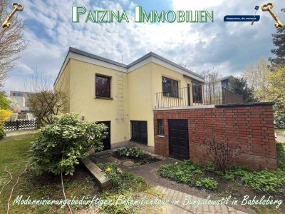 Modernisierungsbedürftiges Einfamilienhaus im Bungalowstil in Babelsberg