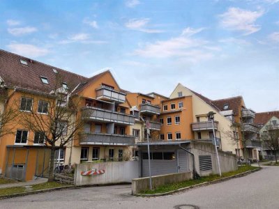 Leerstehende 2-Zimmer-Terrassen-Wohnung in seniorengerechtem Wohnhaus in Karlsfeld!
