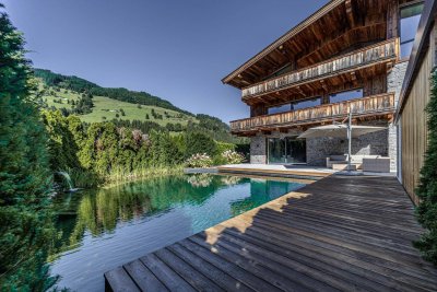 Edle Residenzen in Aurach - Top 1Gartenwohnung mit Schwimmteich