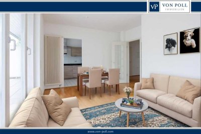 Zwei-Zimmer-Wohnung mit Aufzug, zwei Balkonen und XL TG-Stellplatz inklusive