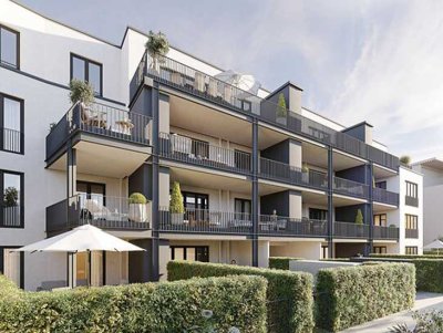 Wohnen am Rhein – großzügige 2-Zimmer-Wohnung mit Garten