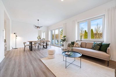Wohnen auf neuestem Stand – stilvolle Obergeschosswohnung mit Balkon – jetzt besichtigen!