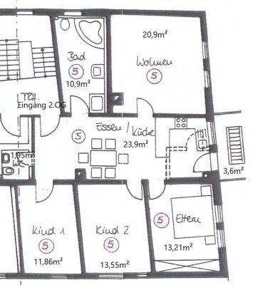 4-Zimmer Wohnung in Brackenheim mit 99 m² Wohnfläche