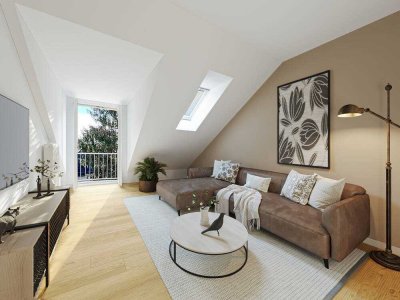 TOP geschnittene, freie 3-Zimmer-Wohnung mit 2 Balkonen - WG geeignet