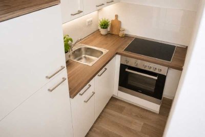 Perfekte Studentenwohnung – 1,5-Raum-Wohnung mit Balkon und Einbauküche