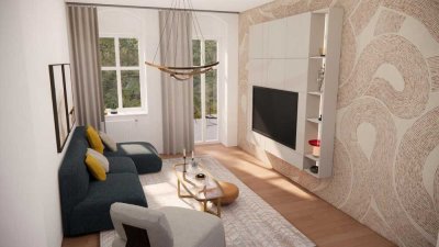 Vermietete 2-Zimmer-Wohnung in Friedrichshain – ruhig gelegen mit grünem Innenhof