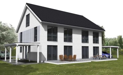 Brühl-Schwadorf - große Doppelhaushälfte mit Bodenplatte - Neubau - Haus mit Grundstück