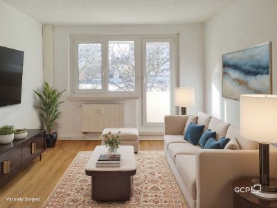 Attraktive 3-Zimmer-Wohnung mit Balkon in Hettstedt, zentral gelegen!