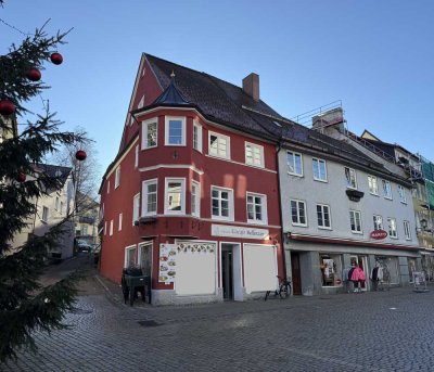 Wohn- und Geschäftshaus in 1A-Lage in der Fußgängerzone von Isny im Allgäu