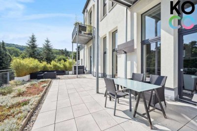 Exklusives Loft! 100qm Terrasse mit Blick ins Grüne! 4,20 m hohe Decken!