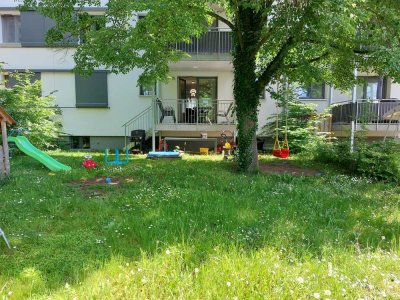 „Home Sweet Home“ Top schicke 3-Zi.-Whg.-Bj. 2018-zwei gr. BLK und 163 m² Garten -Lehrhöfer Park-HU!