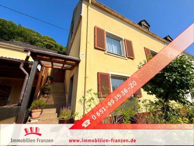 Idyllisch wohnen in Trier-Ehrang: Großes Einfamilienhaus mit Traumgarten, Terrasse, Einliegerwohnung
