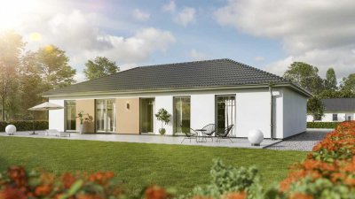Wohnen auf einer Ebene - Bungalow auf dem Land für die gesamte Familie