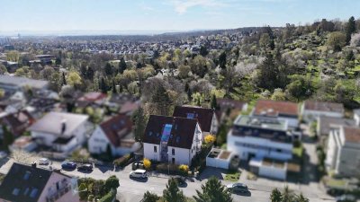 Wohnen am Dachswald: Gepflegte 3-Zimmer-Wohnung mit Terrasse und Garten