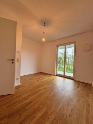 4-Zimmer-Erdgeschosswohnung mit Garten, Terrasse, Tiefgaragenstellplatz und in begehrter Lage