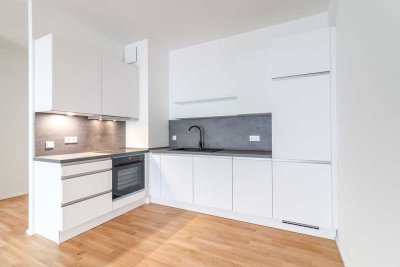 Stilvolle 2-Zi.-Etagenwohnung mit Top Ausstattung, Balkon & TG-Stellplatz!