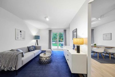 Wohnung 03 - Wohlfühloase in Ismaning: Großzügige 4-Zimmer-Erdgeschosswohnung mit Garten