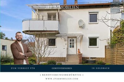 Chancenobjekt mit großem Grundstück in Bestlage – Doppelhaushälfte mit Potenzial & Gebotsverfahren