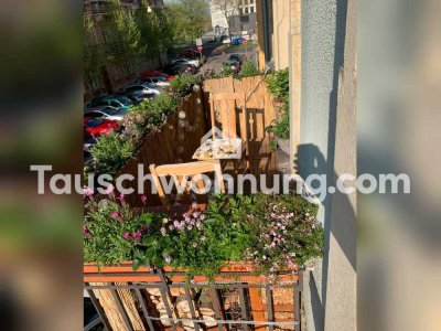 Tauschwohnung: 2,5 Zimmer Altbauwhng mit Südbalkon in der Äußeren Neustadt