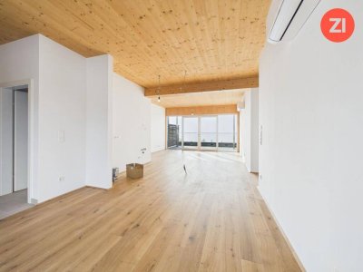 *Über der Nebelgrenze* 4- Zimmer Dachgeschoss Anlegerwohnung mit Terrasse