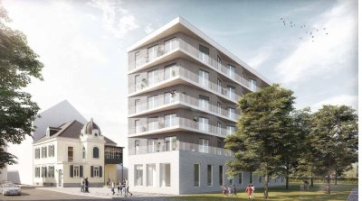 Exklusive 2-Zimmer-Wohnung mit riesiger 33 m² Terrasse &amp; günstigem Tiefgaragenplatz