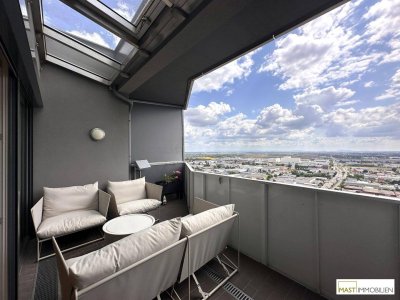 EINZIGARTIG - Exklusive 4 Zimmer DG Wohnung inkl. Einbauküche/Klimaanlage und Fernblick