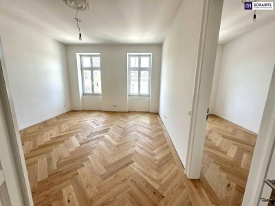 3,5-Zimmer Altbau im Erstbezug mit Wärmepumpe und sonnigem Balkon. Einfach genial!