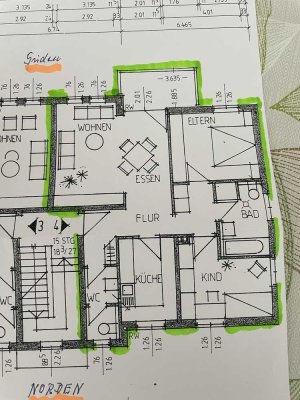 Ansprechende 3-Zimmer-Wohnung mit Einbauküche in Borgholzhausen