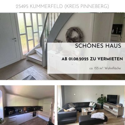 Schönes Haus mit  fünf Zimmern in Pinneberg Nord (Kreis), Kummerfeld