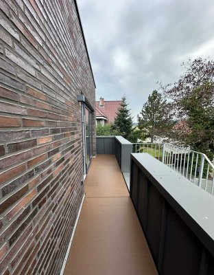 Neubau: 3-Zimmer-Wohnung mit gehobener Innenausstattung, zwei Balkonen und Einbauküche in Artlenburg